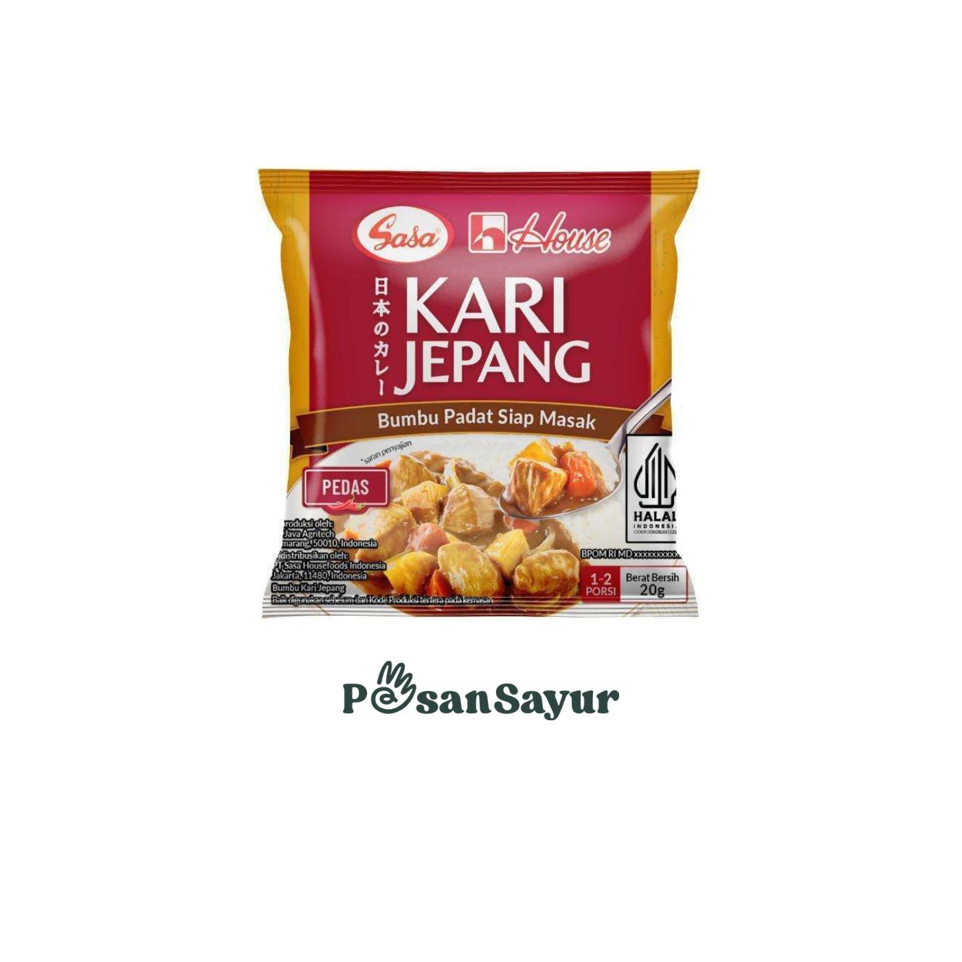 Sasa Bumbu Kari Ayam Pedas 40gr