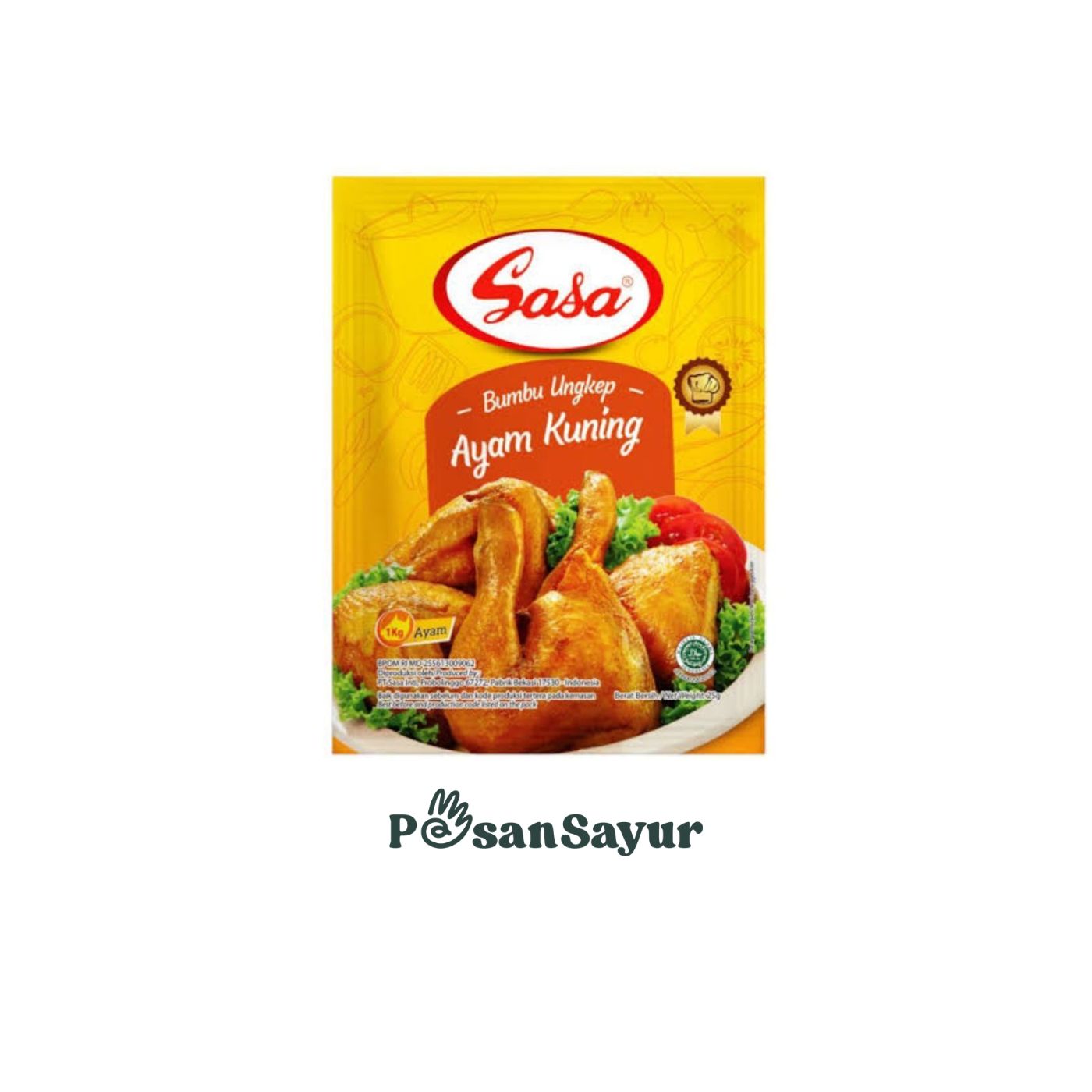 Sasa Bumbu Ayam Kuning 25gr